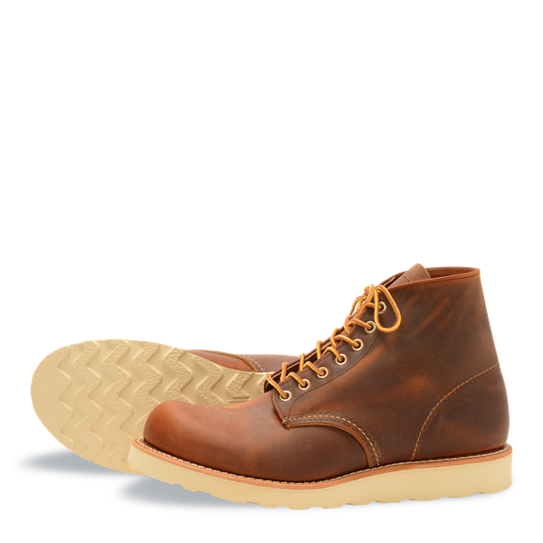 Round Toe Boots 9111 - Copper Rough and Tough - Image 4