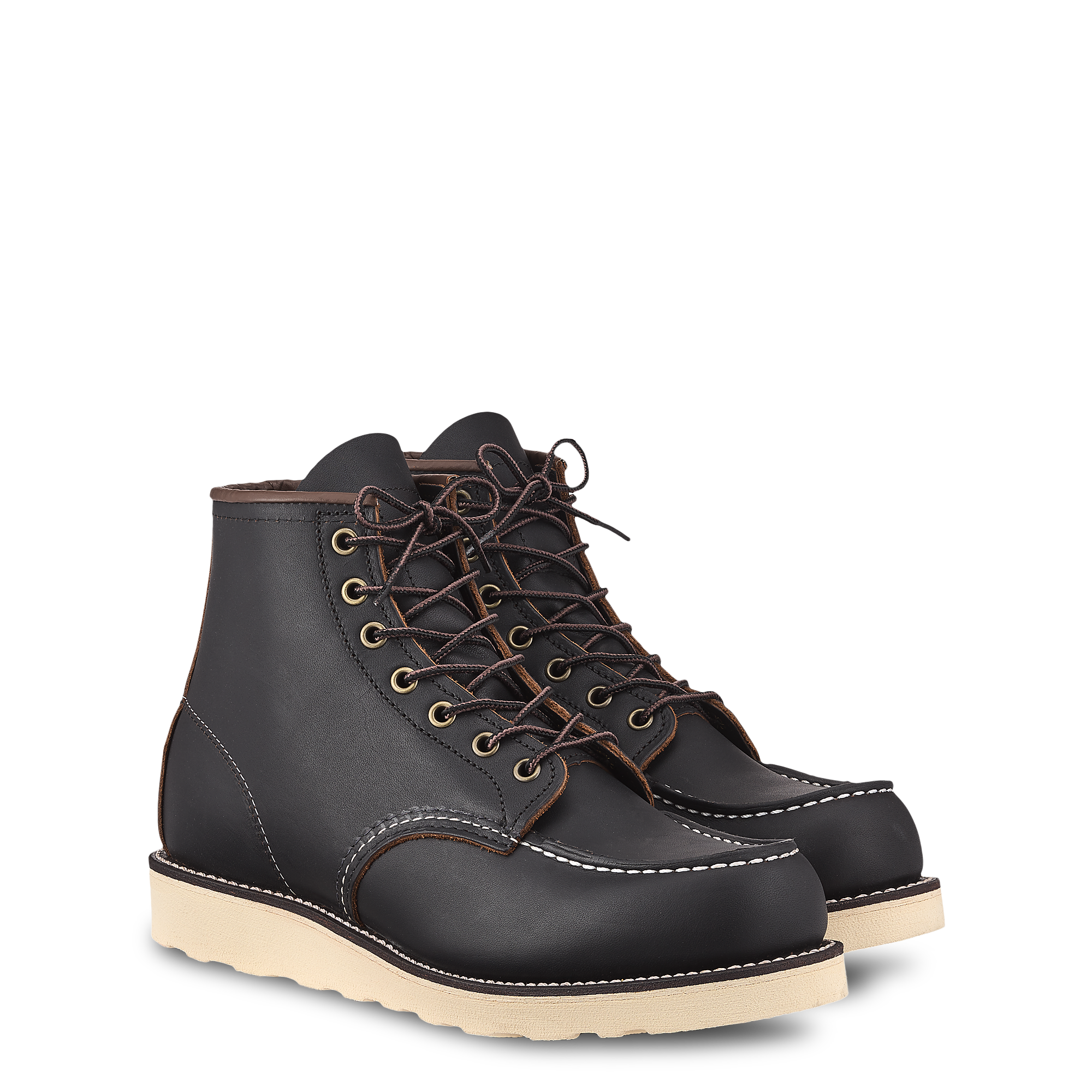 Classic Moc Toe Boots 8849 - Black Prairie - Image 2