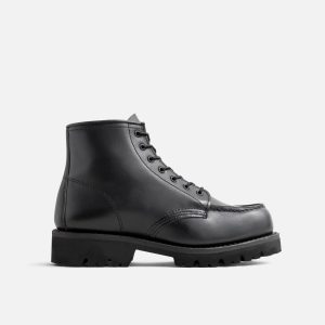 6-Inch Porter Moc Toe Women's Boots 3497 - Black Boundary