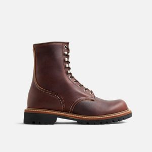 Red Wing Logger Boots - 4585 8-Inch Briar Oil Slick