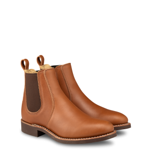 6-Inch Chelsea Women's Boots 3456 - Tan Boundary