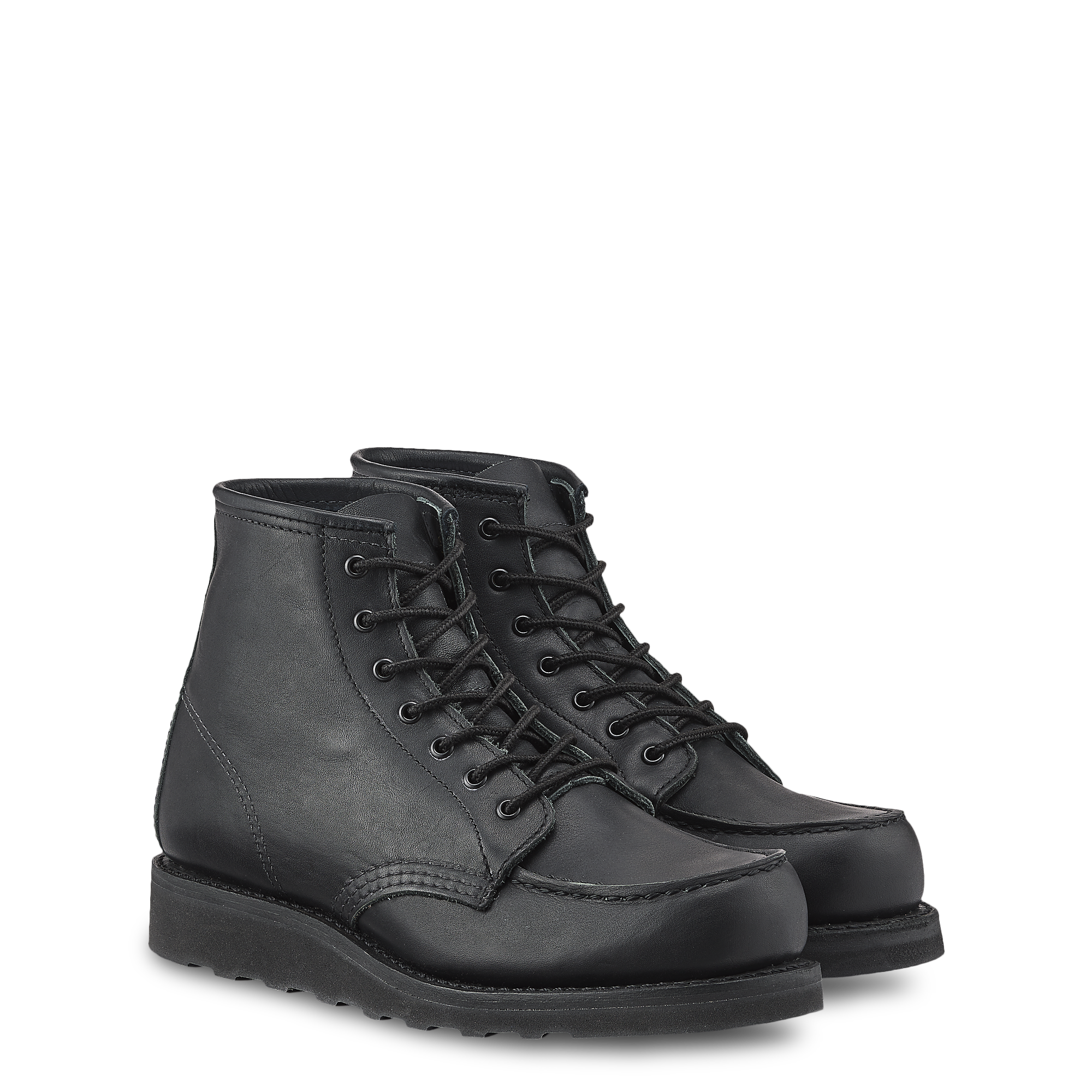 6-Inch Moc Toe Women's Boots 3380 - Black Boundary - Image 2