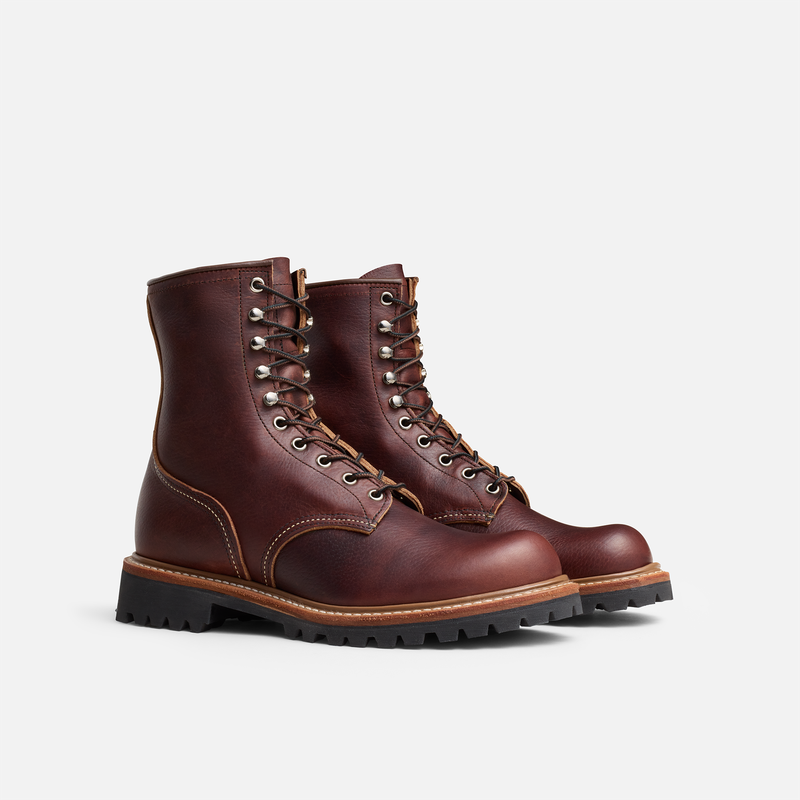 Red Wing Logger Boots - 4585 8-Inch Briar Oil Slick - Image 2