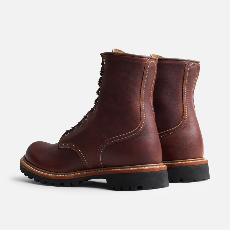 Red Wing Logger Boots - 4585 8-Inch Briar Oil Slick - Image 3