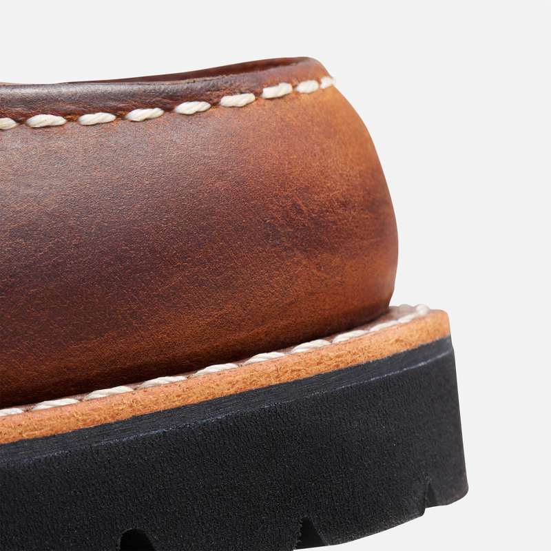 6-Inch Porter Moc Toe Women's Boots 3498 - Copper Rough & Tough - Image 4