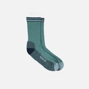 Vintage Stripe Socks - 97668 - Sea Pint. Carbon Navy. Steel Blue